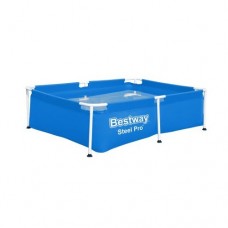 Piscina rectangular con est. metalica 500Lt. sin Depurador. Bestway Kids