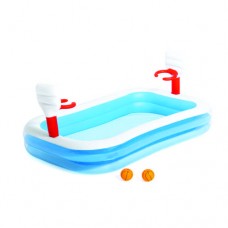 Piscina inflable con aros de basket 636Lt. Bestway