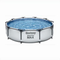 Piscina red. c/ est. metalica 4.678Lt. sin depurador Steel PRO MAX Bestway