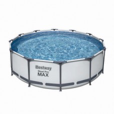 Piscina redonda con est. metalica 9.150Lt. Steel PRO MAX. Bestway