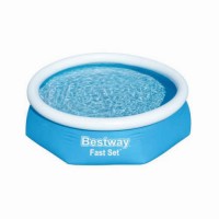 Piscina borde inflable 244x61cm 1.880Lt. con depurador. Bestway